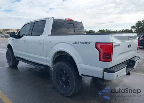 2017 Ford F-150 Lariat из США, поврежденный, VIN 1FTEW1CF7HFB53994